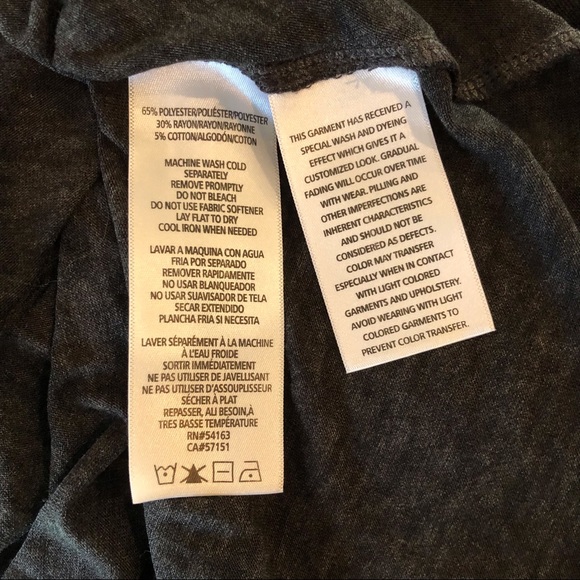 NEW Calvin Klein Performance Relaxed Icy Wash Swing T-Shirt - Black - Small - Picture 5 of 5